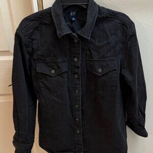 GAP Women's Dark Denim Jacket